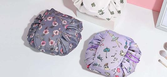 Portable Convenience: Explore the Versatile Charm of Drawstring Makeup Bags