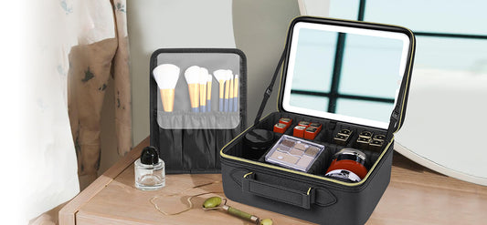 Travel in Style: The Jusron LED Makeup Bag Revolution
