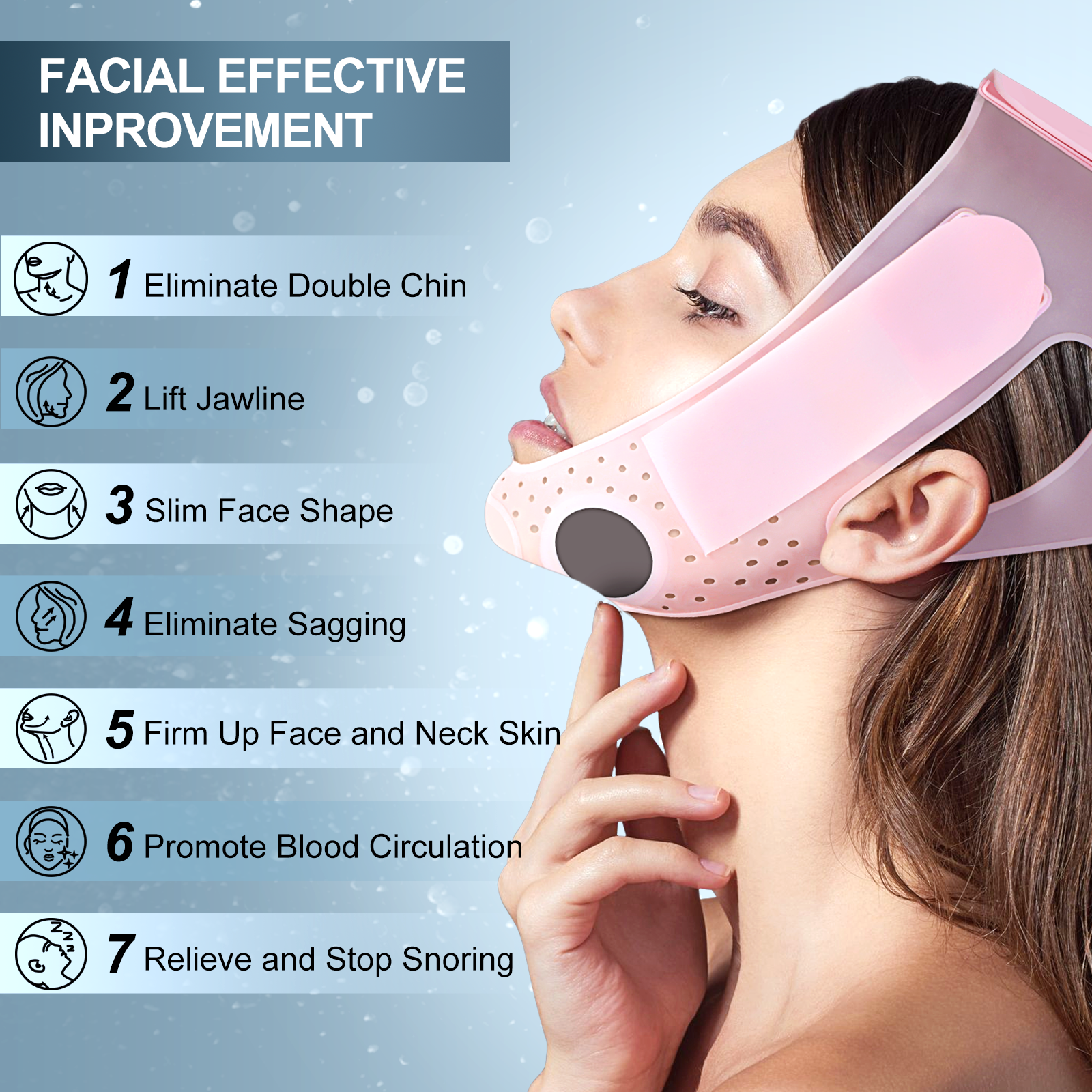 JUSRON 2024 Slimming Face Belt: The Secret Weapon for Sculpting Facial Contours